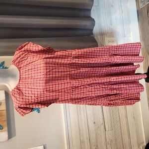 EUC Time and Tru Women's sz XXL (20) Casual Plaid Midi Dress